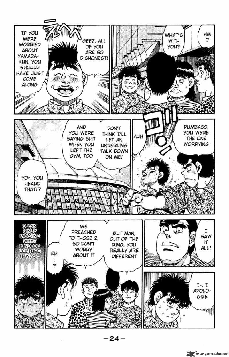 Hajime no Ippo: Fighting Spirit, Chapter 134 image 02